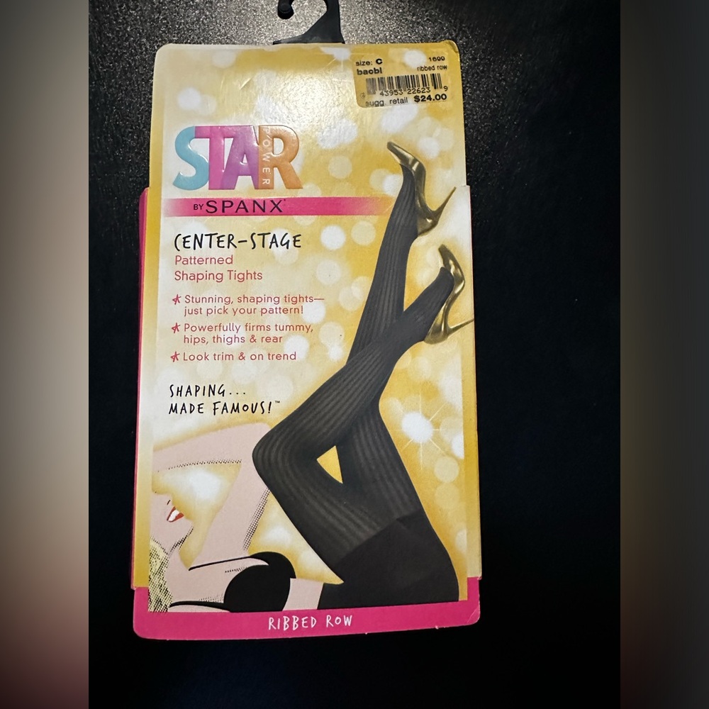 Spanx Patterned Shaping Tights